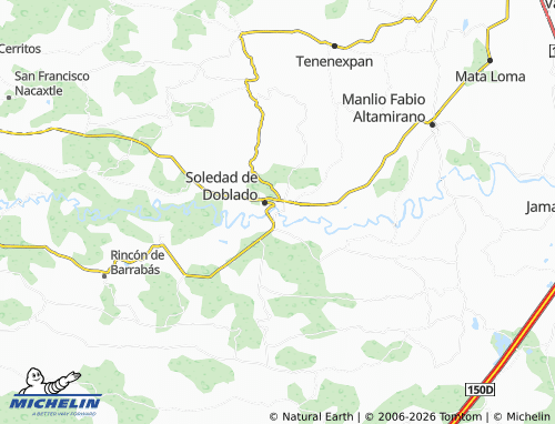 Mapa MICHELIN Las Hortalizas - ViaMichelin