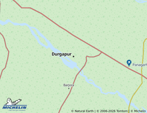 Mappa MICHELIN Durgapur - ViaMichelin