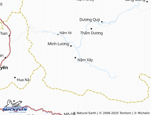 MICHELIN Nậm Xây map - ViaMichelin