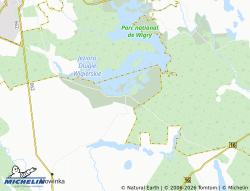 MICHELIN Bryzgiel map - ViaMichelin