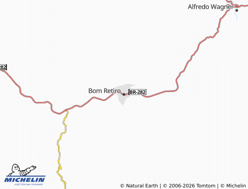 Mapa MICHELIN Bom Retiro - ViaMichelin