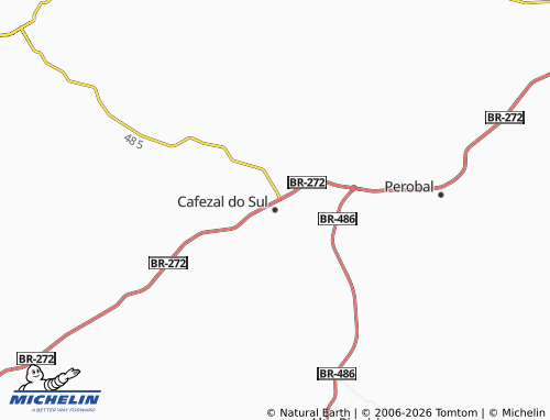 Mapa MICHELIN Cafezal do Sul - ViaMichelin