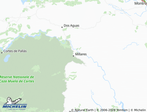 MICHELIN Millares map - ViaMichelin