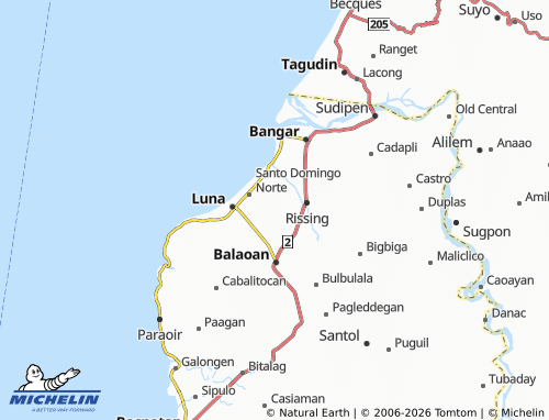 MICHELIN Suyo map - ViaMichelin