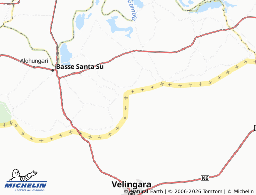 Mapa MICHELIN Nioro - ViaMichelin