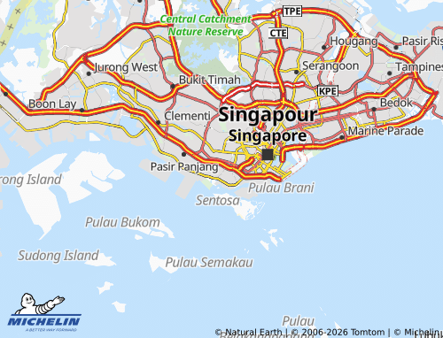 Kaart MICHELIN Telok Blangah - ViaMichelin