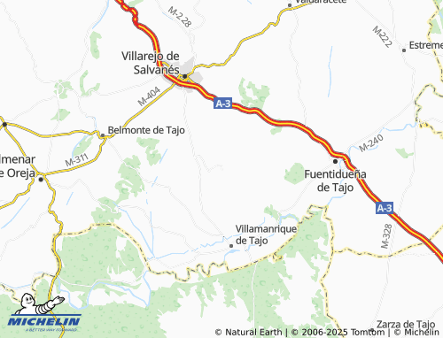 MICHELIN Las Hijosas map - ViaMichelin