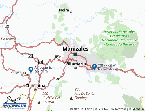 Carte MICHELIN San Joaquín - ViaMichelin