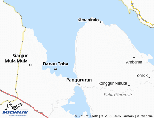 MICHELIN Lumban Suhi Suhi Toruan map - ViaMichelin