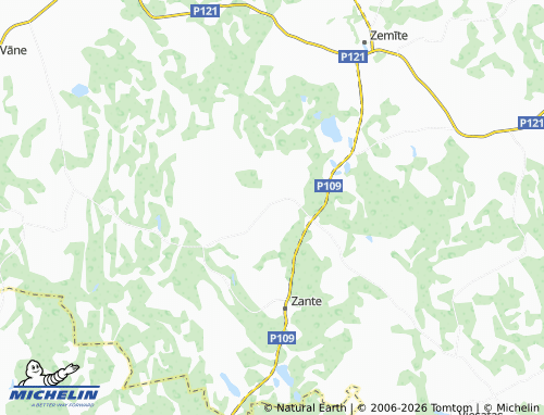 Mapa MICHELIN Jaundziras - ViaMichelin