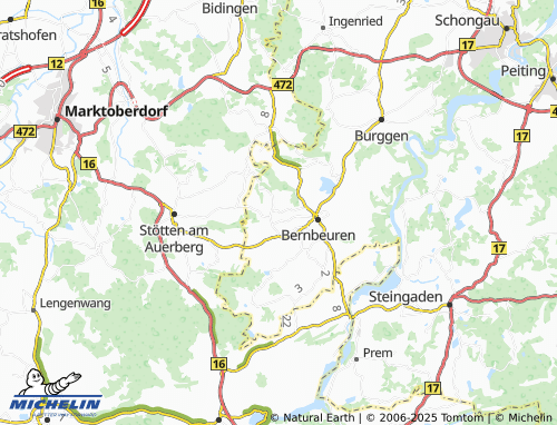 MICHELIN Goldstein map - ViaMichelin