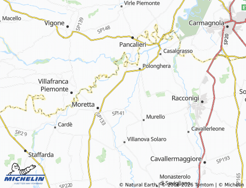 Mapa MICHELIN Ghigo - ViaMichelin