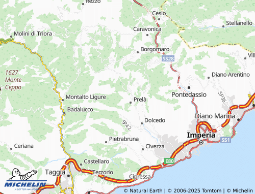 MICHELIN Canneto map - ViaMichelin