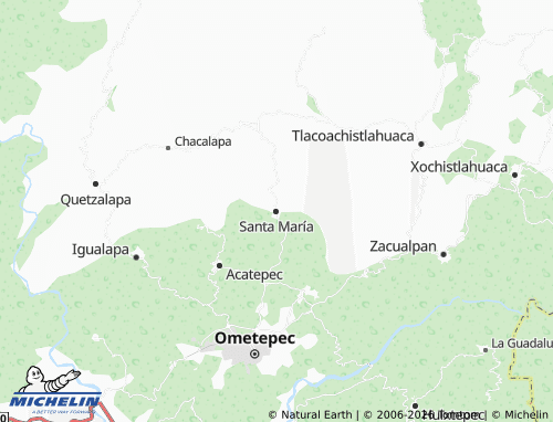 MICHELIN Santa María map - ViaMichelin