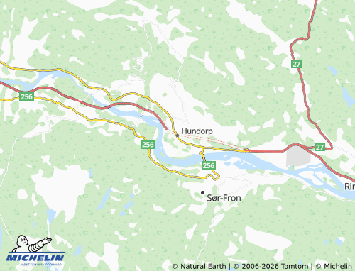 Mapa MICHELIN Hundorp - ViaMichelin