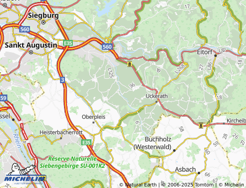 Mapa MICHELIN Röttgen - ViaMichelin