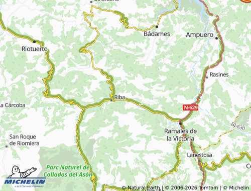 MICHELIN Ogarrio map - ViaMichelin