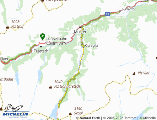 Carte MICHELIN Matergia - ViaMichelin