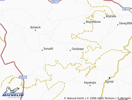 Mapa MICHELIN Killik - ViaMichelin