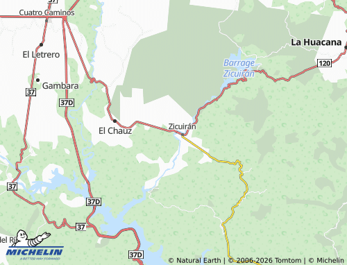 Mapa MICHELIN El Barrio Negro - ViaMichelin