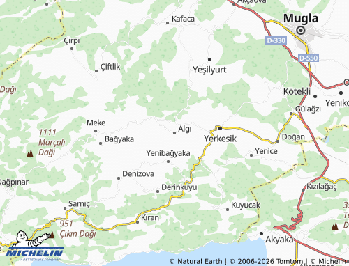 Mapa MICHELIN Algı - ViaMichelin