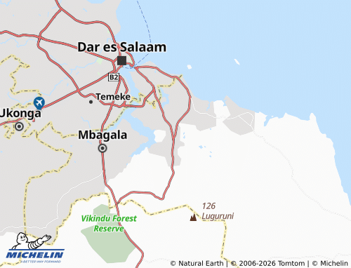 Mapa MICHELIN Kibada - ViaMichelin
