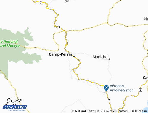 Mappa MICHELIN Camp-Perrin - ViaMichelin