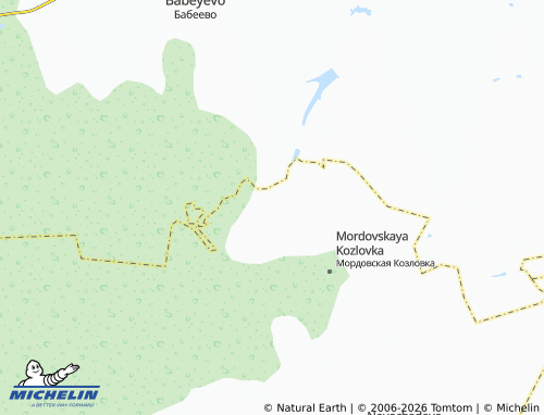 MICHELIN-Landkarte Barashevo - ViaMichelin