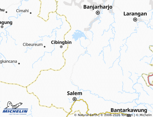 MICHELIN Bandungsari map - ViaMichelin