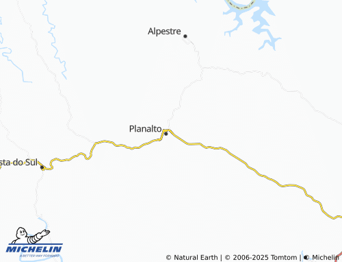 MICHELIN São Cristovão map - ViaMichelin