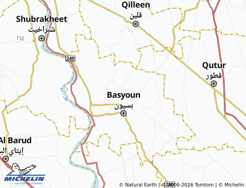 Carte MICHELIN Munsha'at Basyoun - ViaMichelin