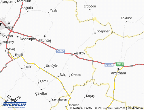 MICHELIN Yeşilköy map - ViaMichelin