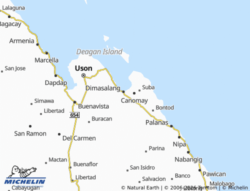 MICHELIN Poblacion map - ViaMichelin