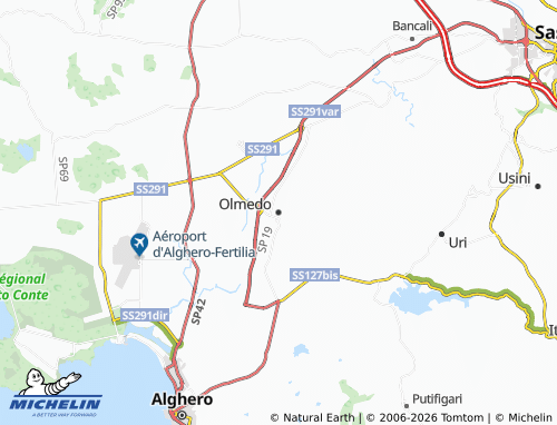 Carte MICHELIN Olmedo - ViaMichelin