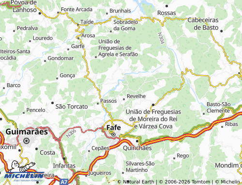 MICHELIN São Sebastião map - ViaMichelin