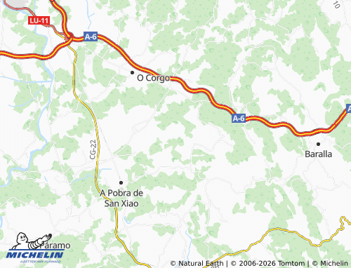 MICHELIN A Casanova map - ViaMichelin