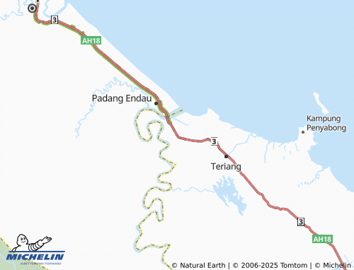 MICHELIN Kampung Londang Batu map - ViaMichelin