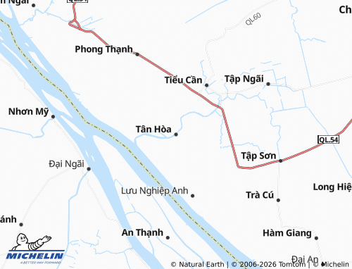 Mapa MICHELIN Tân Hòa - ViaMichelin