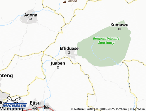 MICHELIN Asokori map - ViaMichelin