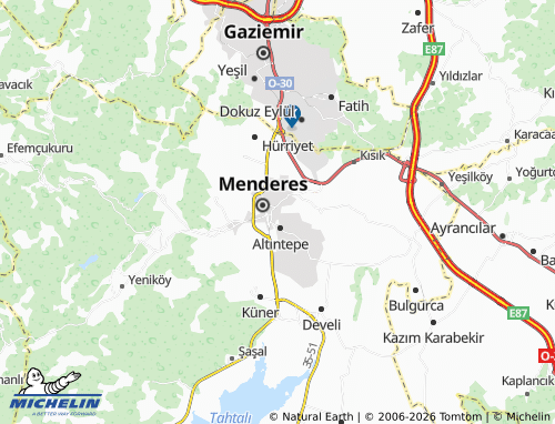 MICHELIN Mithatpaşa map - ViaMichelin