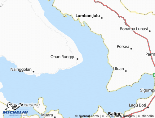 MICHELIN Onan Runggu map - ViaMichelin