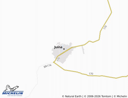 Carte MICHELIN Juína - ViaMichelin