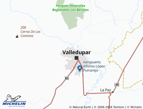 Carte MICHELIN La Esperanza - ViaMichelin