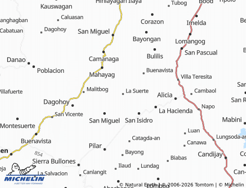 MICHELIN La Suerte map - ViaMichelin