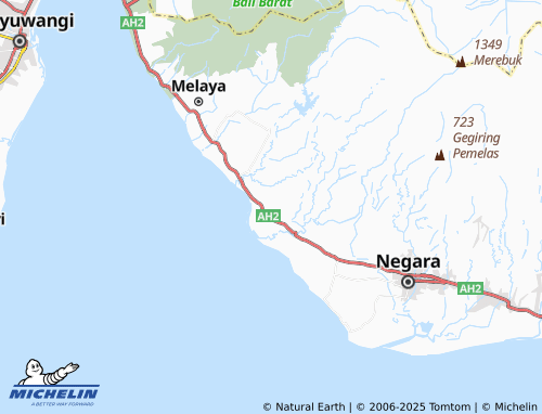 MICHELIN Tuwed map - ViaMichelin