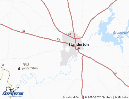 MICHELIN Mandela map - ViaMichelin