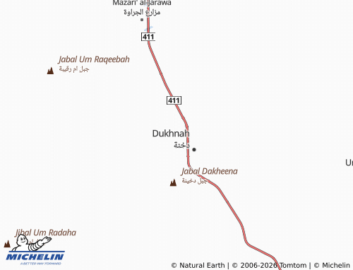 MICHELIN-Landkarte al-Rabwah - ViaMichelin