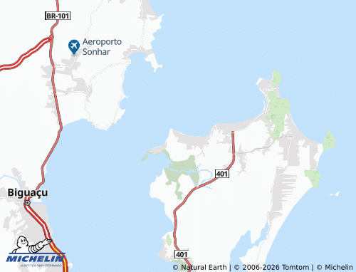 MICHELIN Jurerê Oeste map - ViaMichelin