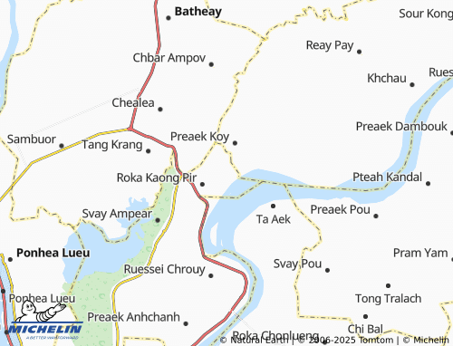 MICHELIN Roka Kaong Muoy map - ViaMichelin