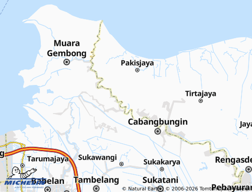 MICHELIN-Landkarte Teluk Jaya - ViaMichelin